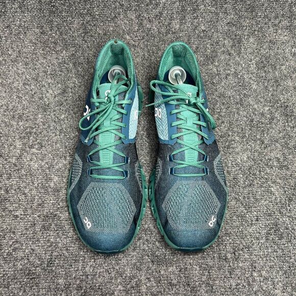 On Running On Cloud 6 Running Shoes Men\'s Size 12 Teal‎ Green Athletic Training
